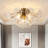 5-light Flush Mount Chandelier-372528557