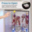 4-Tier Corner Display Cabinet with RGB Light Modes and Motion Sensor-1470752402