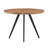 Aurthur 45" Round Dining Table And Upholstered Dining Chairs Set - Beige Fabric-118608189