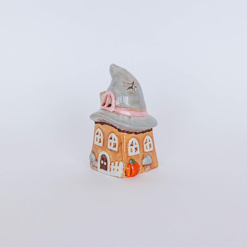 Porte-bougie House with A Witch Hat