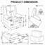 Fauteuil inclinable électrique avec repose-pieds allongé, porte-gobelets et télécommande-137940515