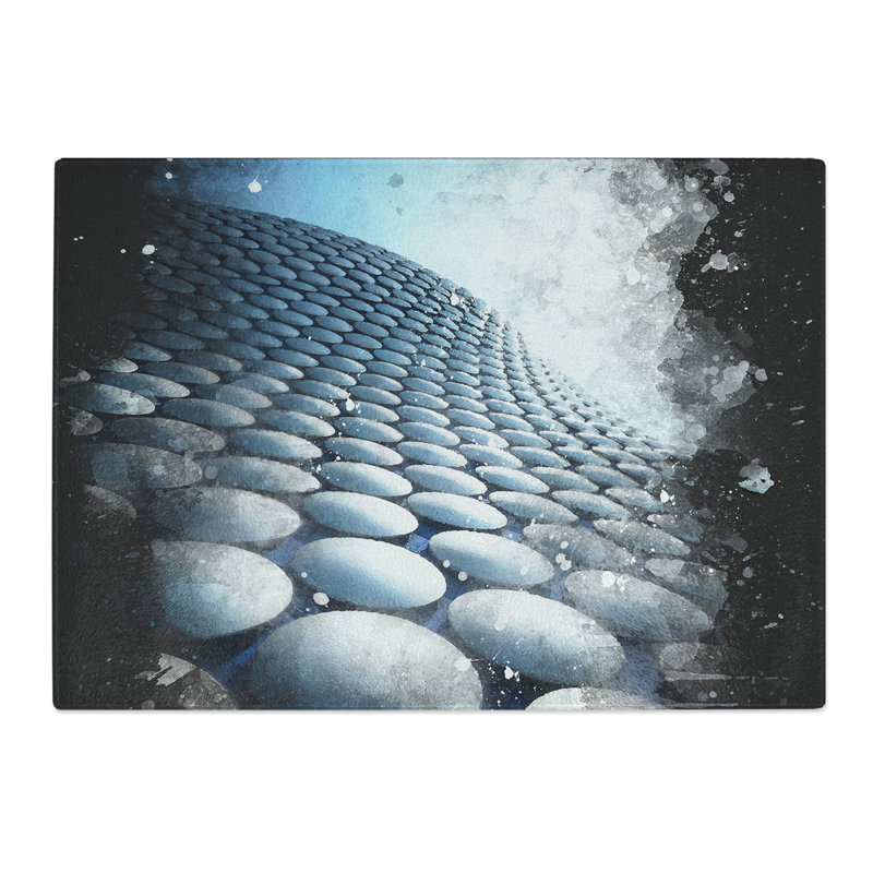 Tempered Glass the Bullring in Birmingham Chopping Board, 28.5 cm x 39 cm