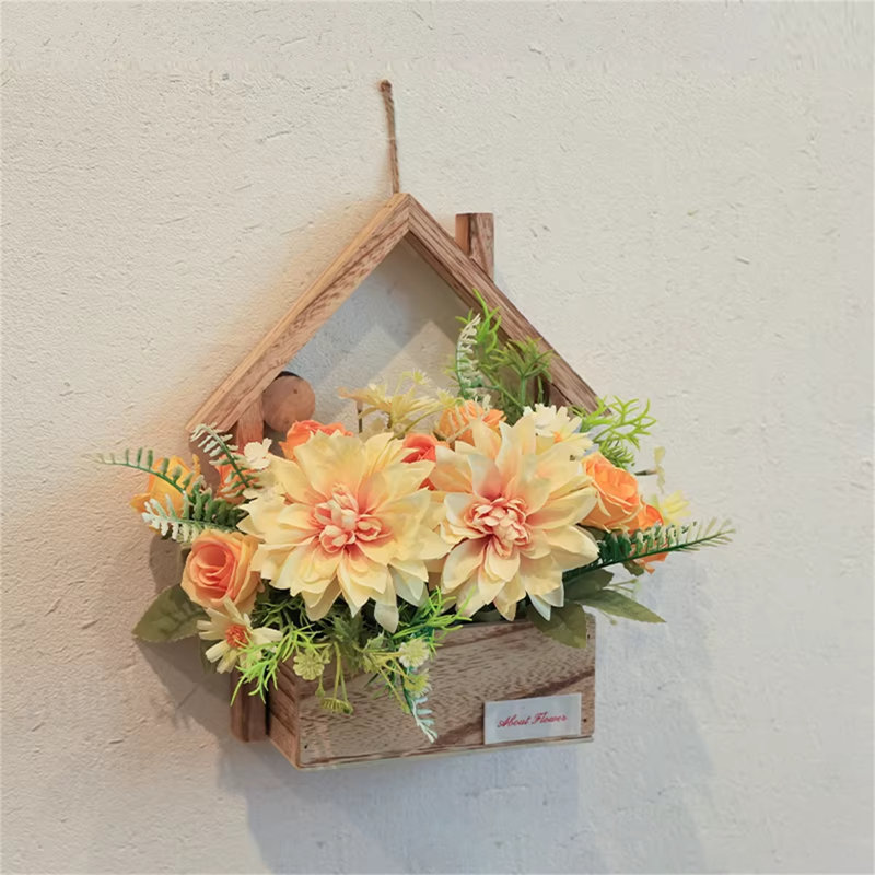 Wall-Mounted Artificial Flower