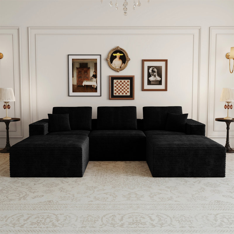 Canapé modulaire 106,30 * 70,87 po, 39.37" H x 106.3" W x 70.87" D