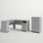 Paelynn L-Shaped Executive Desk-557488706