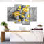 Ensemble de 4 pièces Pop Orchid Spa sur toile-567401335