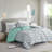 Fashionable Twin/Twin Xl Comforter: Grey , Solid , 2 Pillows, Comforter With Design, Top & Fillers
