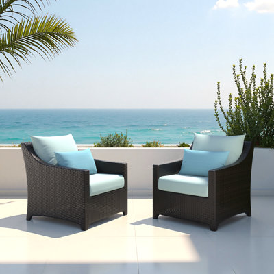 Fionnula Aluminum Outdoor Lounge Chair