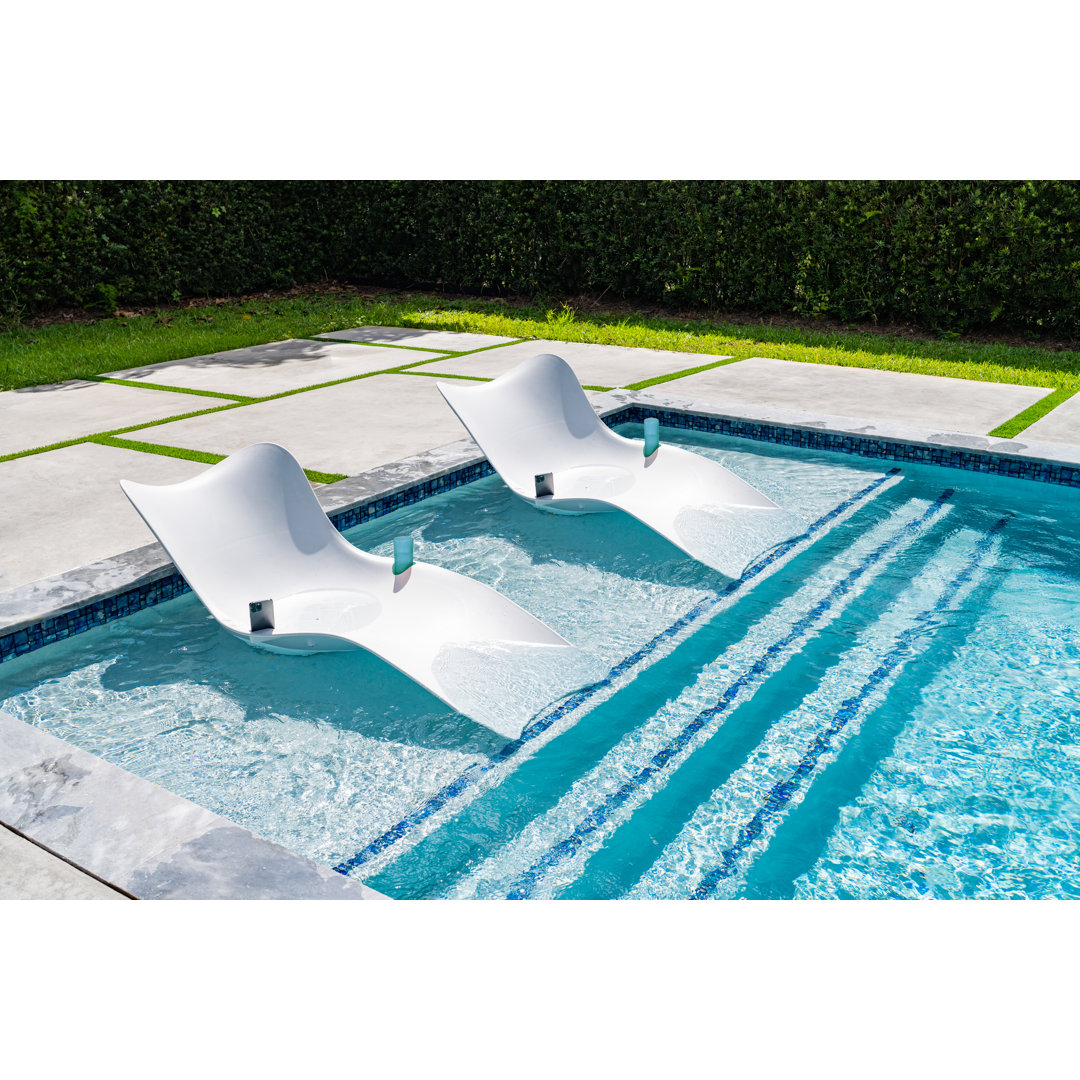 Wave Panama Jack Wave In-Pool Chaise Lounger (Set of 2) Panama Jack Outdoor