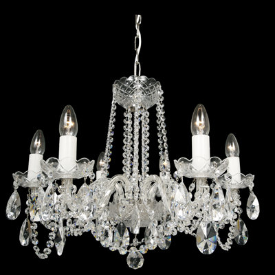 6 - Light Candle Style Chandelier