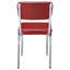 Chaises de salle à manger rétro chromées avec confort rembourré (ensemble de 2)-487848204