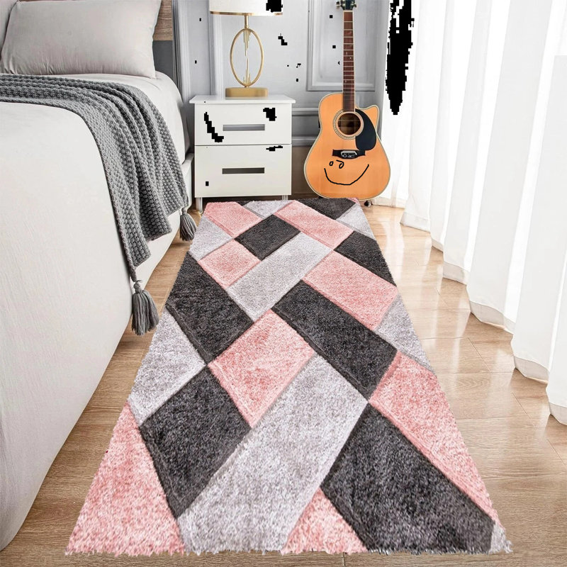 Shag Area Rug, Rectangle 60 x 110 cm