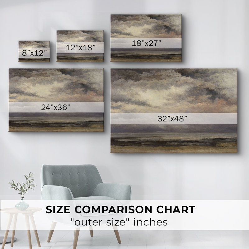 Paysages rétro-MIX - Cavas enveloppés de galerie, 12 x 18