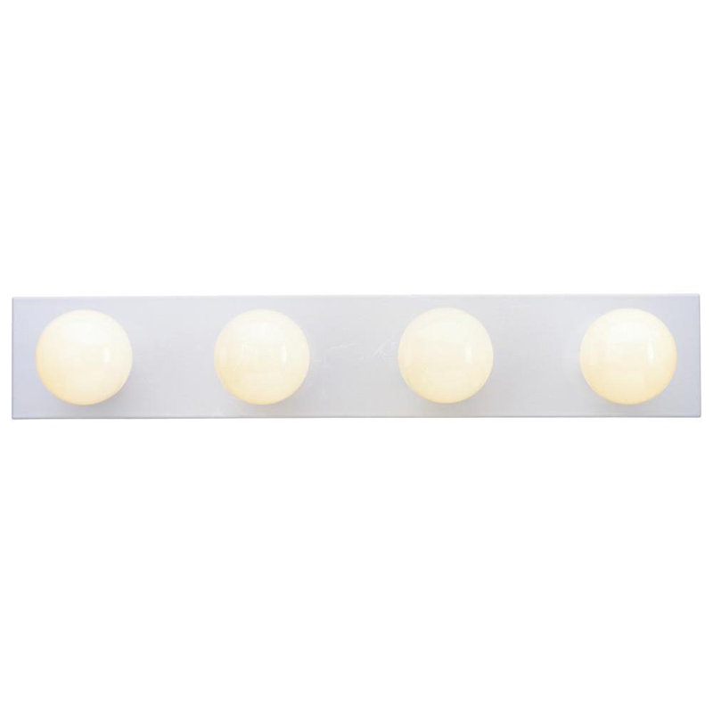 Almasi 4 - Light Dimmable Bath Bar, White
