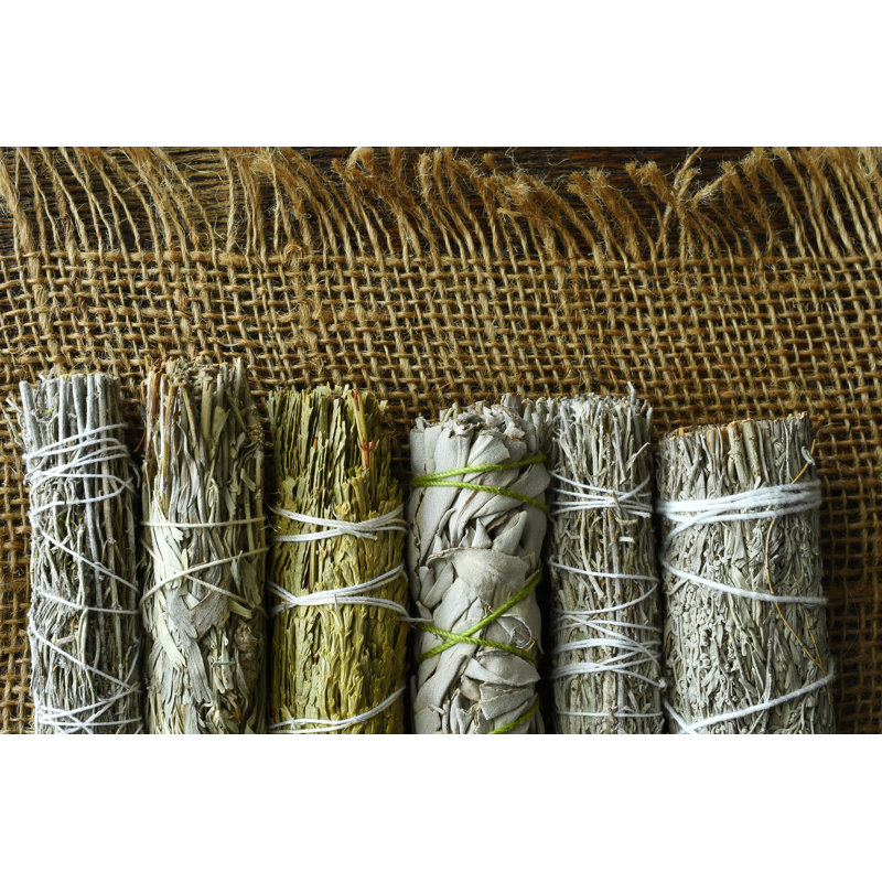Smudge Bundles - Wrapped Canvas Print, 30cm H x 46cm W