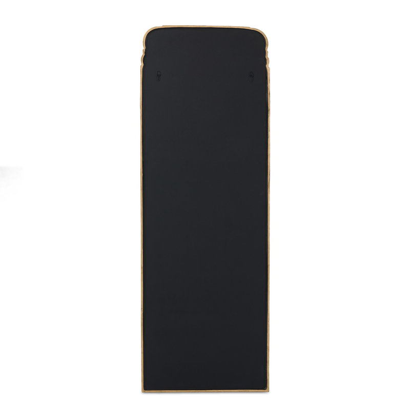 Loire Mantle Mirror-Antiqued Gold Leaf, Vertical, 81" x 28"