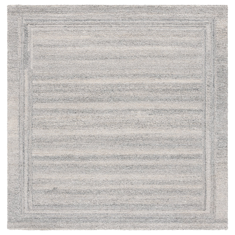 Ediz Renewal Handwoven Performance Rug, Square 6'