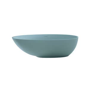 Baignoire autoportante 59 "x 33" à surface solide 59 po.