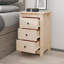 Poulson 40cm W Solid Wood Bedside Table-1497693767