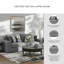Canapé modulaire 2 pièces Bealton