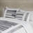 Serena Navy/Gray Standard Cotton 3 Piece Duvet Cover Set-1398171577