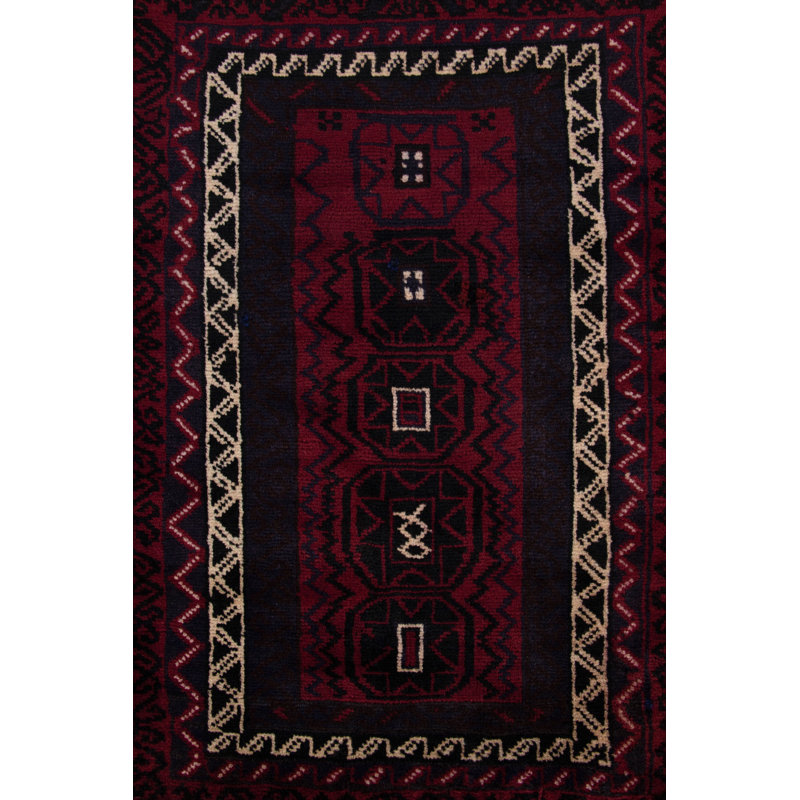 Antique One-of-a-Kind 2'1X3'5 Hand Knotted Area Rug