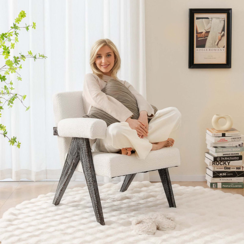 Fauteuil d'appoint 2 pièces George Oliver
