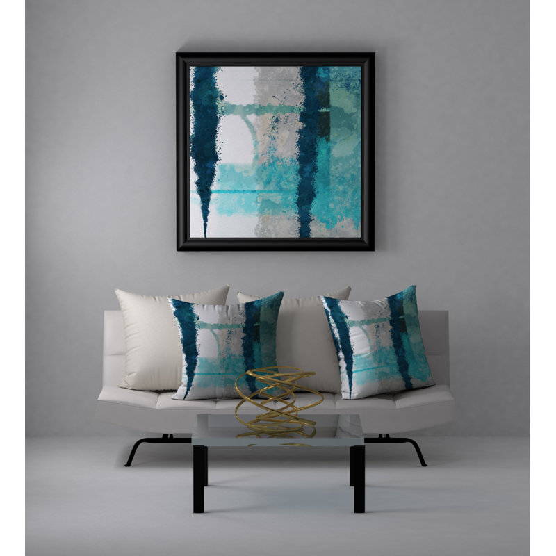 Coussin décoratif carrée en forme d’Extol, 24 po x 24 po