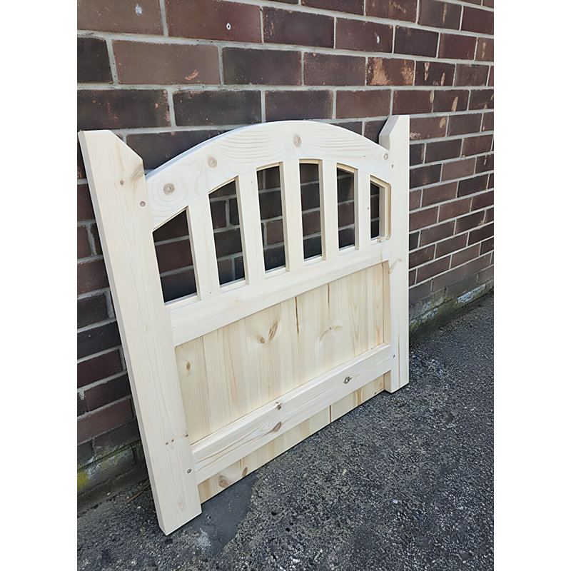 M&D Woodcraft Ltd Clear Solid Wood Gate Handle