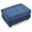 Repose-pieds élégant bleu marine contemporain-889877701