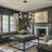 Neydi 12 - Light Wagon Wheel Shaded LED Chandelier