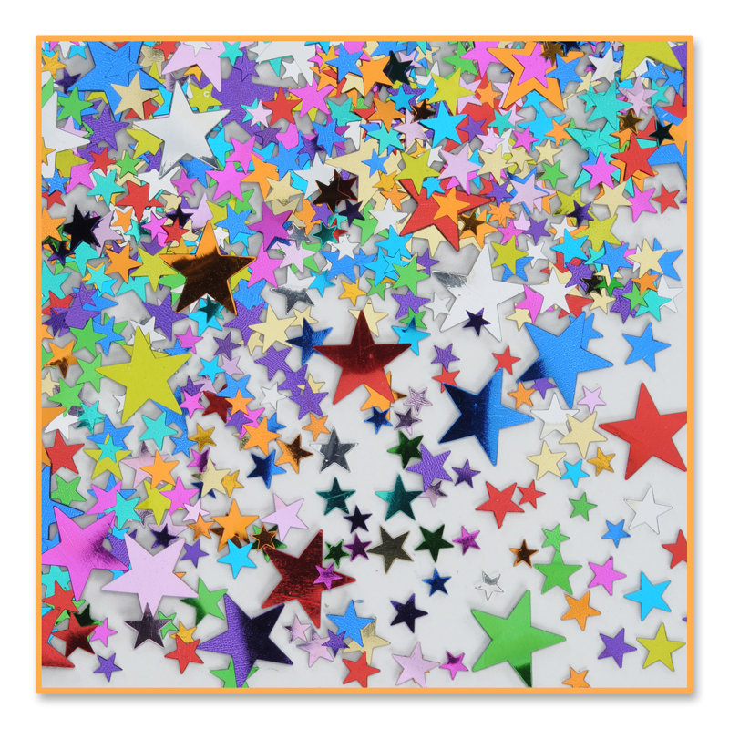 Jolie confettis étoiles de fête