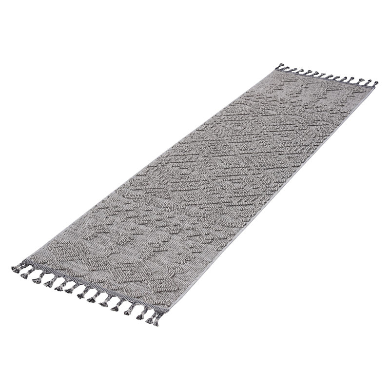 Tapis traditionnel d'intérieur / extérieur, Tapis de couloir 2 pi 2 po x 8 pi