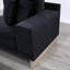 Canapé modulaire en velours réversible