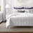 August Stripe Cotton Reversible Coverlet Set-102347708-102347703
