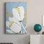 «White Tulip Triptych I», peinture sur toile tendue-540072511
