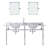 Copeland 33" Talll Stone Oval Console Bathroom Vanity with Faucet and Overflow-90921199