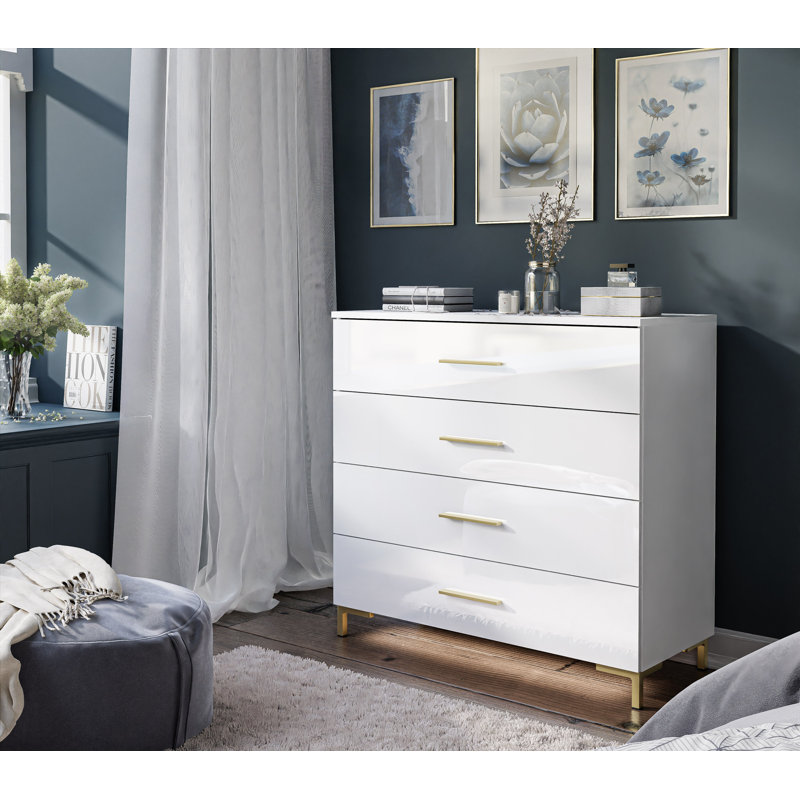 Bonaira 95cm W 4 - Drawer Chest of Drawers