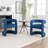 Modern Upholstered Barrel Chair-1985875132