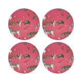 Exotix Pebble 4 Piece Vinyl Placemat Set