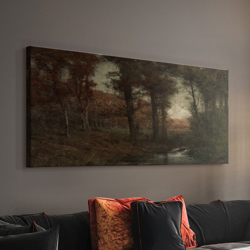 Landscape Series-DCXXX- Gallery Wrapped Canvas -Ready to Hang, 16" H x 32" W