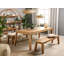 Belisma Solid Wood Acacia Outdoor Bench