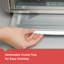 Black+Decker Countertop Convection Toaster Oven, 8 One-touch Cooking Functions, Stainless Steel