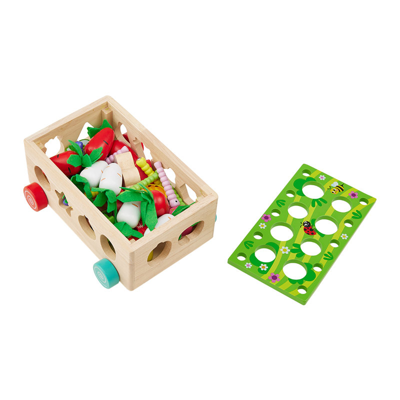Montessori Toy Wooden Building Blocks