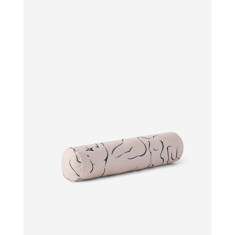 Coussin Amour, Abstrait blanc cassé