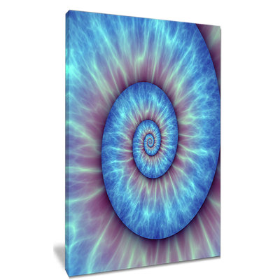 " Fibonacci Pattern Blue "