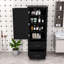 Freestanding Bathroom Storage Cabinet with Storage Drawers, Adjustable Shelves and Doors-1215500710
