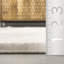 Solid Colour Shag Area Rug-755723624