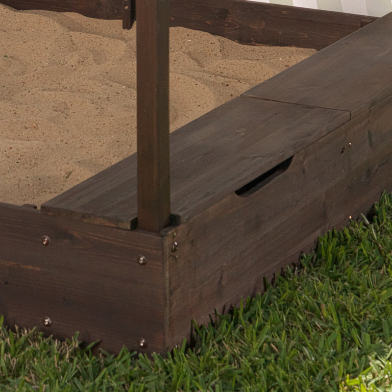 Cabana 4.77' Sandbox with Cover