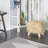 Solid Wood Accent Stool-129111302